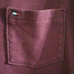 Tommy Hilfiger Shirts - Burgundy Polo Tommy Hilfiger Shirts - Burgundy Polo